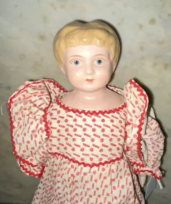 12  All Original Antique MINERVA Metal HEAD DOLL • $49.99