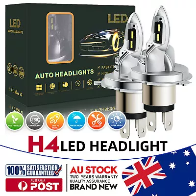 LED Headlight   Kit For Toyota Hilux KUN26 Ute 3.0 D-4D 4WD 2006-2015 • $64.89