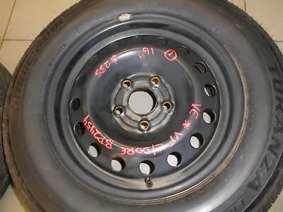 2007 HOLDEN VE - VF COMMODORE 3x 16 INCH STEEL RIMS AND TYRES (S/N BP2454) • $245