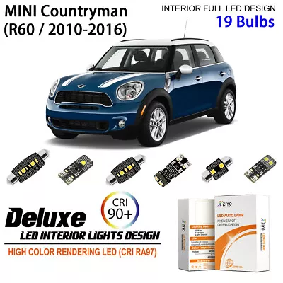 LED Interior Light Kit For MINI Cooper Countryman R60 White Light Bulbs Upgrade • $25.65