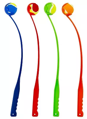 £8.99 • Buy 2 X DOG BALL LAUNCHERS THROWERS PET TRAINING WALK FUN CHUCKER TOY LARGE 65cm UK