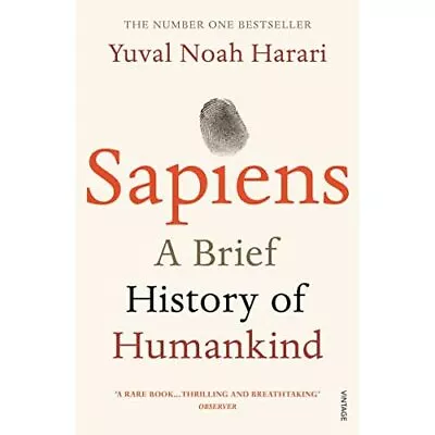 $19.86 • Buy Sapiens: A Brief History Of Humankind - Paperback NEW Yuval Noah Hara 2015-04-30
