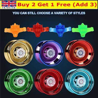 Professional YoYo Aluminum Metal Clutch String Trick Yo-Yo Ball Bearing YoYo UK. • £4.39