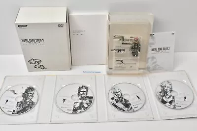 Metal Gear Solid 3 Snake Eater Official DVD The Extreme Box W/booklet KUBRICK • $107.50