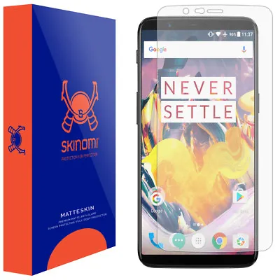 $12.38 • Buy Skinomi MatteSkin Anti-Glare Matte Screen Protector Shield For OnePlus 5T