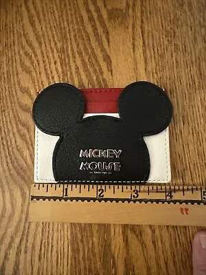 Disney Merchandise BioWorld Mickey Mouse Head Credit Card Holder Wallet NWOT • $12.99