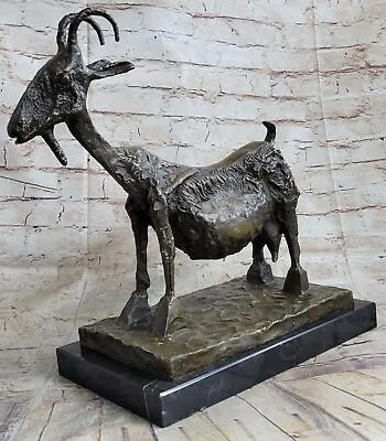 Abstract Modern Art Famous Artwork By Pablo Picasso Goat Bronze Sculpture Figure • $499