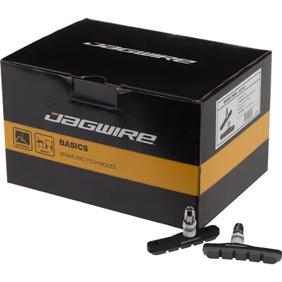 Jagwire Mountain Sport V-Brake Pads Threaded Post Box Of 25 Pairs Gray Molded • $91.94