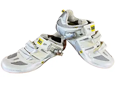 MAVIC Road Cycling Shoes Road Ladies Size EU38 2/3 US7 Mondo 243 • $60