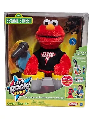Sesame Street Let's Rock Elmo Sing's 6 Rockin' Songs (2011) - New In Box • $59.99