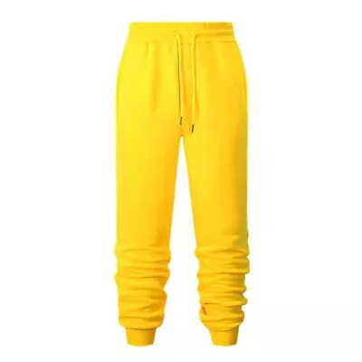 Winter Men's Casual Pants Sweatpants Joggers Fleece Lined Active Warm Trousers • $8.79