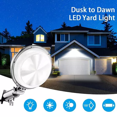 600W LED Barn Yard Street Waterproof Outdoor Security Dusk To Dawn Flood Light • $32.69