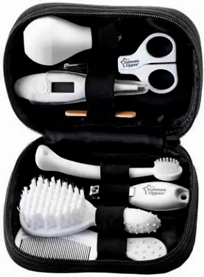 £14.99 • Buy Tommee Tippee Baby HealthCare Kit Nail Clippers Scissors Hair Brush Grooming Set