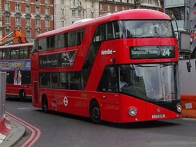 £0.99 • Buy New Bus For London - Borismaster LTZ1039 Metroline 6x4 Quality Bus Photo