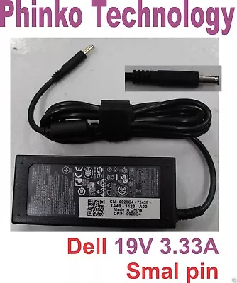 Genuine Dell Inspiron 15 3000 5000 Series 65w Laptop Power Supply Charger • $37.05