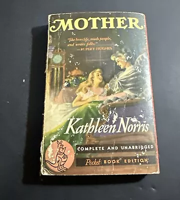 Mother Kathleen Norris  Pocket Book Edition   3rd Pint 1940 Qt Good • $4