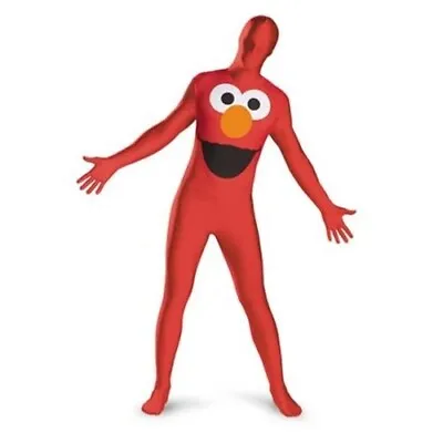 Disguise Sesame Street Elmo Bodysuit Teen/Adult Costume XL 42-46 • $27.72