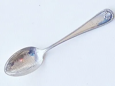 Vintage American Sterling Silver Souvenir Spoon Bowl Marked Mormon Temple • $36