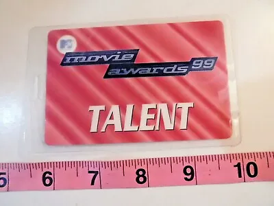 MTV Movie Awards 1999 Talent Pass B22 • $22.95
