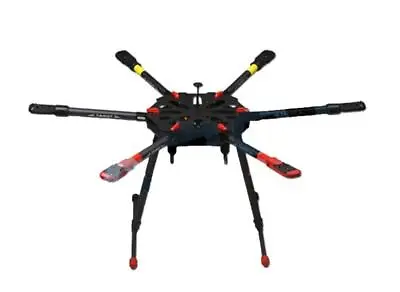 Tarot X6 TL6X001 6 Axle Carbon Foldable Hexacopter Frame Kit For RC FPV Drone • $664.09