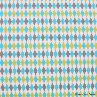 Lagoon Mini Harlequin Breeze For Michael Miller 1/2 Yard 100% Cotton Fabric • $6.75