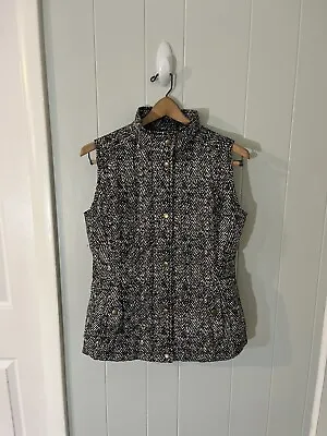 Merona Puffer Vest / Size M / Black White  • $10.95