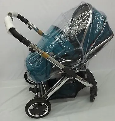 New Rain Cover Fit Hauck Icoo Pluto Pushchair Stroller • £12.99