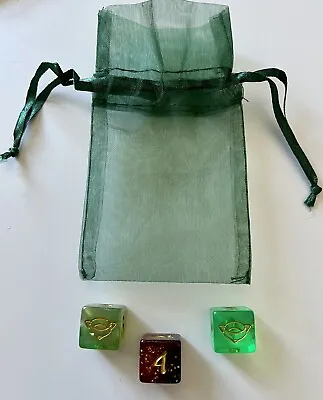 Magic The Gathering - Lord Of The Rings Promo Dice Set With Bag • $17