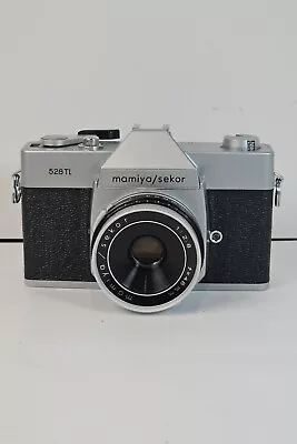 Vtg Working Mamiya / Sekor 528TL SLR 35mm Film Camera W 1:2.8 F=48mm Lens • $44.99