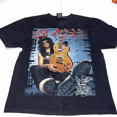 Vintage Slash Guns N' Roses Mens T Shirt Size L Large Rock Band  Tee • £18.73