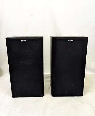 £29.99 • Buy Sony SS-A307E 3-Way 160W Acoustic Suspension HiFi Bookshelf Speaker Pair, 6 Ohms