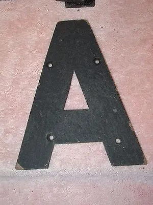  A  - Vintage 6  Tall Wooden Alphabet Sign Letters -- Make Your Own Sign Saying • $5.99