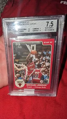 1984-85 Star Michael Jordan 101  HOLY GRAIL   Beckett • $20000