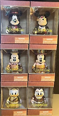 6 Disney Parks 3  Vinylmation Mechanical Kingdom Steampunk Mickey Donald Daisy + • $49.99