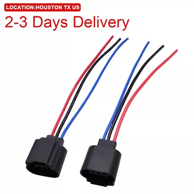US Location H13 9008 Socket Female Wire Harness Plug Headlamp Pigtail Light • $8.59