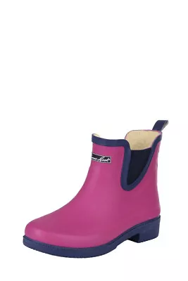 Thomas Cook Wynyard Designer Rubber Boots In Magenta • $54.95