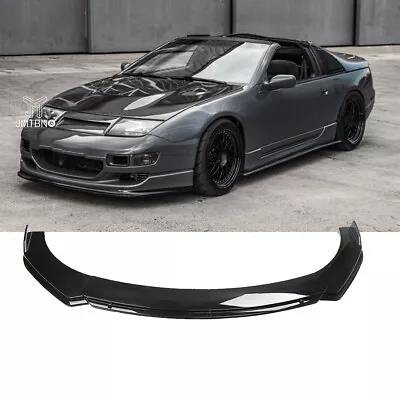 For Nissan 300zx Z32 Gloss Black Car Front Bumper Lip Splitters Spoiler Kits AU • $684.15