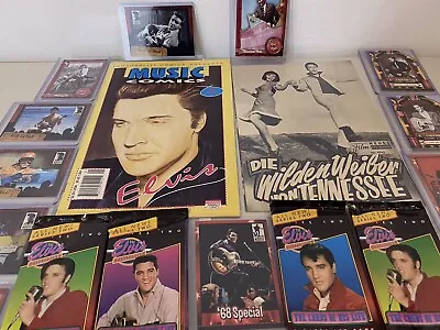 Elvis Presley Lot -1964 German Movie Program Rare Cards New Series 2 Comic • $28