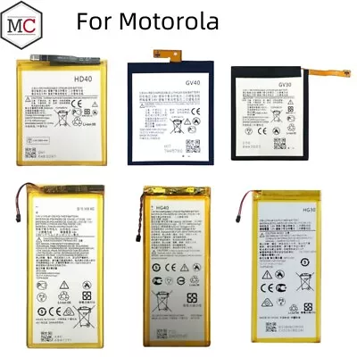  Replacement Battery For Motorola GV30/MOTO Z GV40 HD40 HG30/G5S HG40 HX40  • $18.30