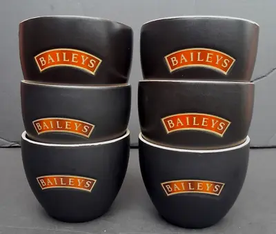 Bailey's Irish Cream: Set Of Six Bailey's Liqueur Cups - Very Good Condition. • $69.50