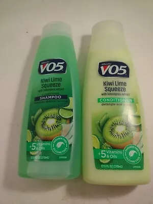 One Set Alberto VO5 Shampoo & Conditioner - Kiwi Lime Squeeze - 12.5 OZ Ea - V05 • $15.50