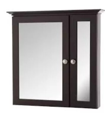 Home Decorators 25W X 25H Rectangular Medicine Cabinet With Mirror Scratches • $20