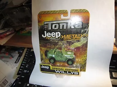 2015 Tonka Metal Diecast Bodies Jeep Special Edition Willys Level Display • $3.63