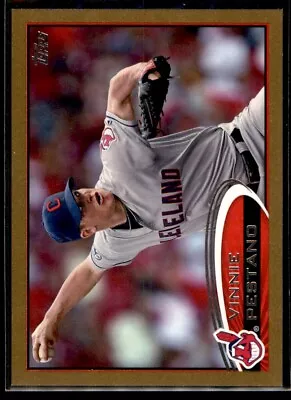 Vinnie Pestano 2012 Topps Gold /2012 B #469 Cleveland Indians • $2.30