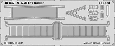 Eduard 48837 1/48 Aircraft- MiG21UM Ladder For Trumpeter • $9