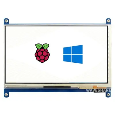 7inch Capacitive Touch Screen LCD (C) 1024×600 Raspberry Pi 4 3 HDMI IPS Monitor • £43.99