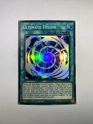 Ultimate Fusion BACH-EN051 Super Rare 1st Edition YuGiOh Card • £0.99