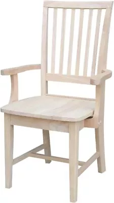 International Concepts Mission Side Chair 21.3D X 22W X 39.2H In Unfinished  • $127.63