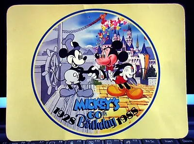 Vintage Postcard  Mickey Mouse's 60th Anniversary  #0100-11913 #3 • $1.95