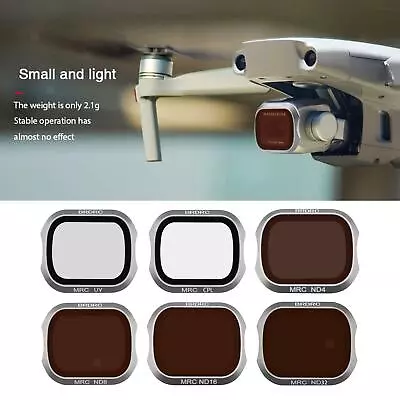 $24.93 • Buy Drone Filters For DJI MAVIC 2 Pro Camera Filter UV CPL ND4 ND8 ND16 ND32